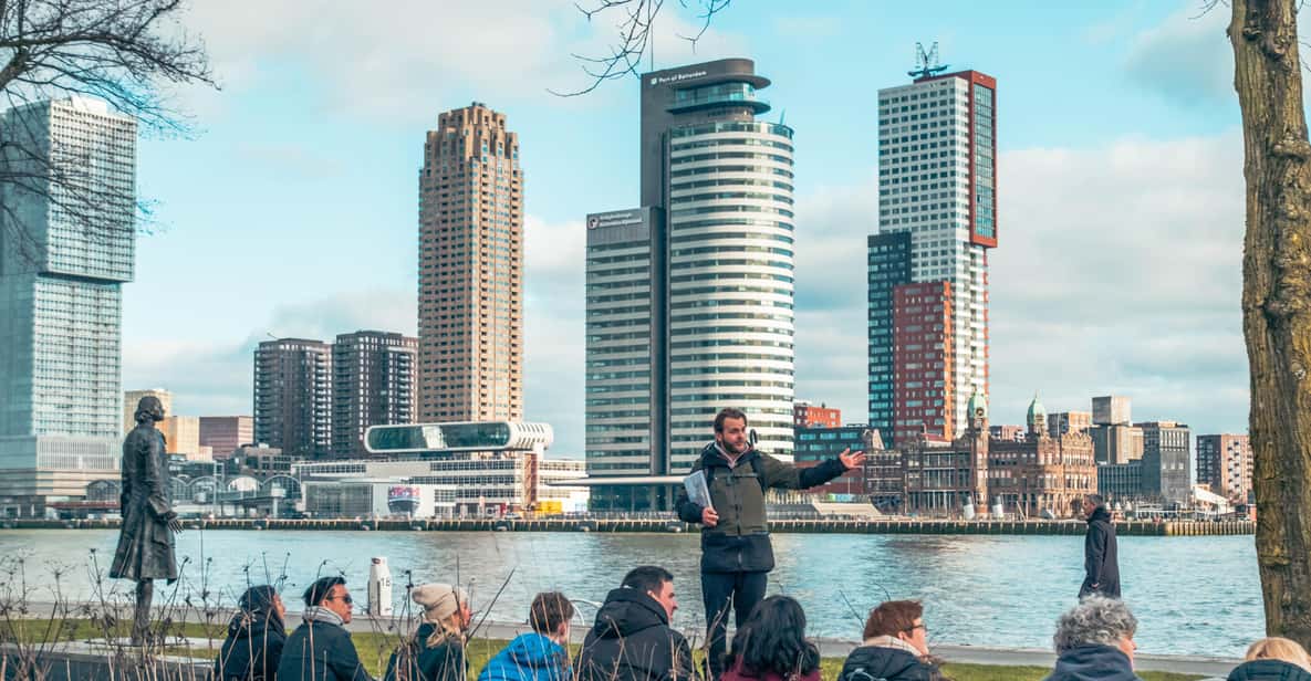 Impressie van Wandeling door Rotterdam: hoogtepunten, verborgen parels, architectuur en WO II (2 of 3 uur)