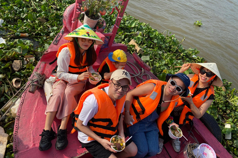 Tour de 1 dia pelo Mekong Can Tho - Mercado flutuante e túneis de Cu Chi[Preço da excursão em grupo] A partir de 5 pessoas, o custo é de 80 dólares por pessoa