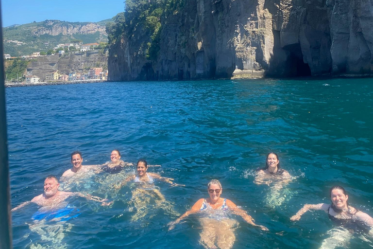 Sorrento Coast Cruise with Swimming and Limoncello Tasting May