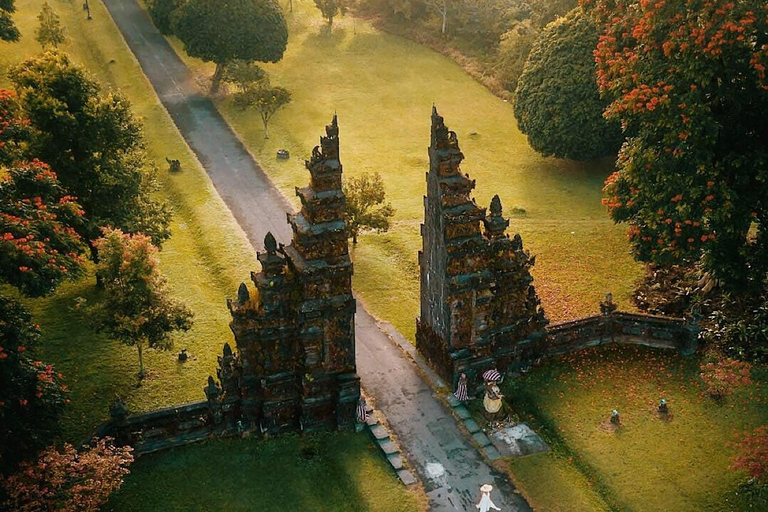 Bali: Sekumpul & Fiji Fall, Handara Gate & Wanagiri Hill Tour Not Including Entrance Ticket with Pickup Central Bali