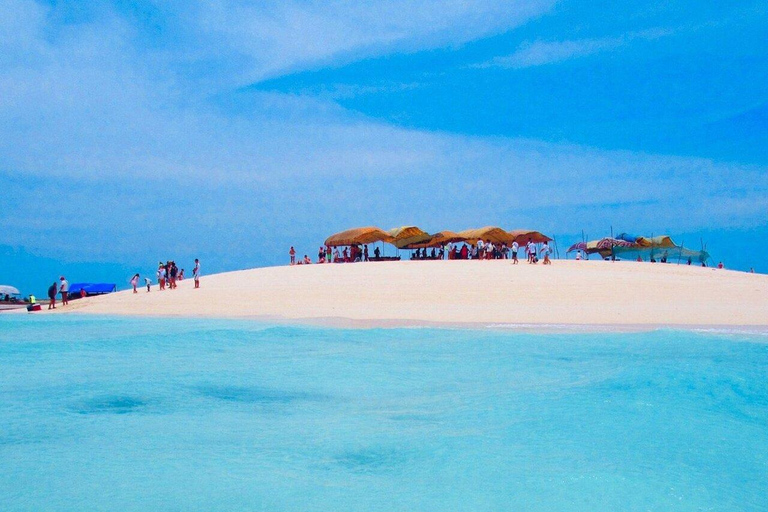 The prison island, Nakupenda sand bank