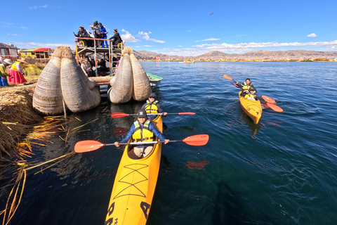 Puno: Kayak to the Uros Floating Islands and Titicaca National Reserve Puno: Kayak to the Floating Islands of Uros and the Titicaca National Reserve