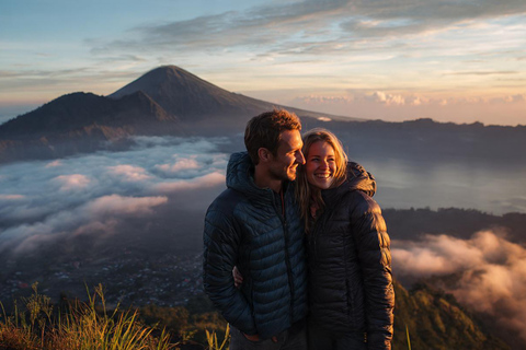 Mount Batur Sunrise Trekking Shared Tour from Ubud Batur Natural Hot Spring Entrance Ticket ( No Hiking )