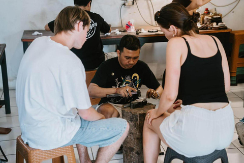 Bali : Atelier de joaillerie en argent et visite de Nusa Penida
