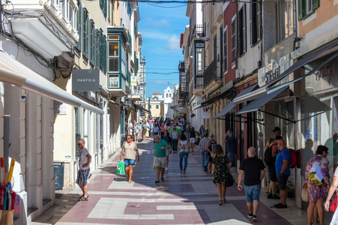 Boottocht in de haven van Mahon met markt en jeneverstokerijBoottocht in de haven van Mahon met Mahon-markt en gin-distilleerderij