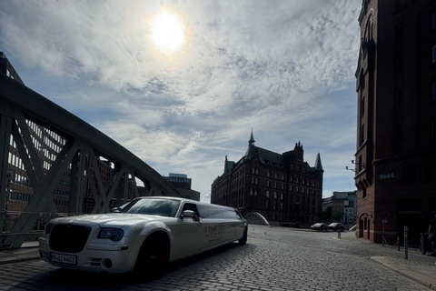 Hamburg tour in a stretch limousine