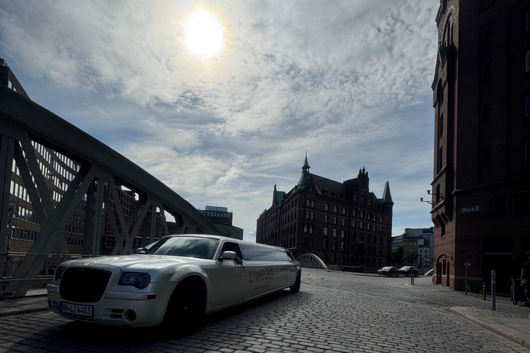 Hamburg tour in a stretch limousine