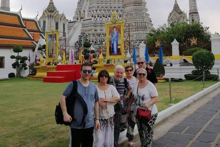 Bangkok: Tour privato a piedi dei punti salienti e dei monumenti della cittàTour privato a piedi di 8 ore