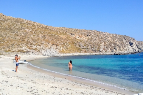 Mykonos : visite guidée de Delos et île de Rhenia en voilier
