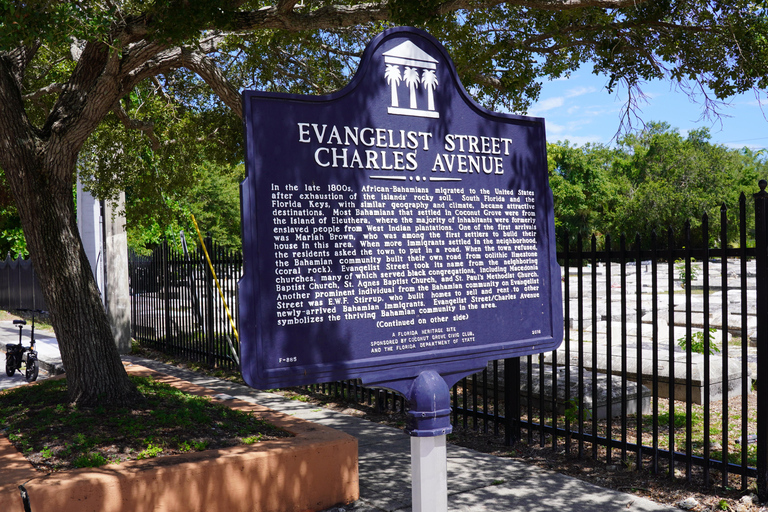 Miami: Coconut Grove Guided E-Bike Tour Historic Bike Ride