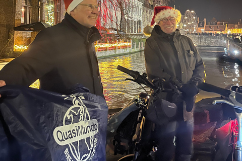 Bruges: Wicked Christmas Bike Tour Experience with a Local