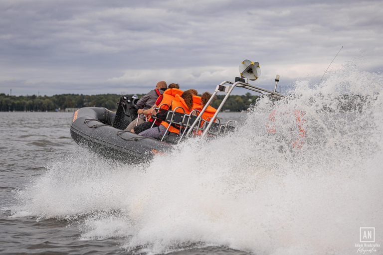 Warschau: Aufregende 90-minütige Speedboat-Tour auf dem Wild River