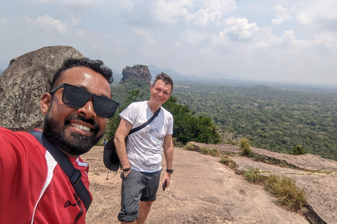 Kandy: Sigiriya Sunrise, Pidurangala, & Village Tour