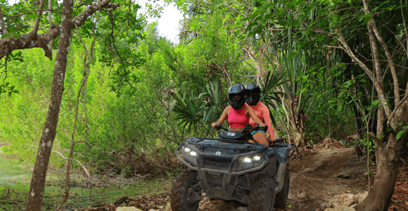Cancun: ATV Xperience with Combined JetBoat or Xplor Options