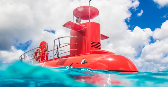Eden Island: Semi-Submarine Tour in St. Anne Marine Park