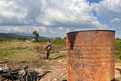 Skjutbana Phnom Penh Kampot Kep Sihanoukville Kambodja