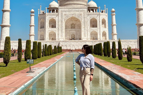 From Agra: Local Agra Tour with Transportation and Guide Tour with Car + Guide + Entry Tickets+ Lunch