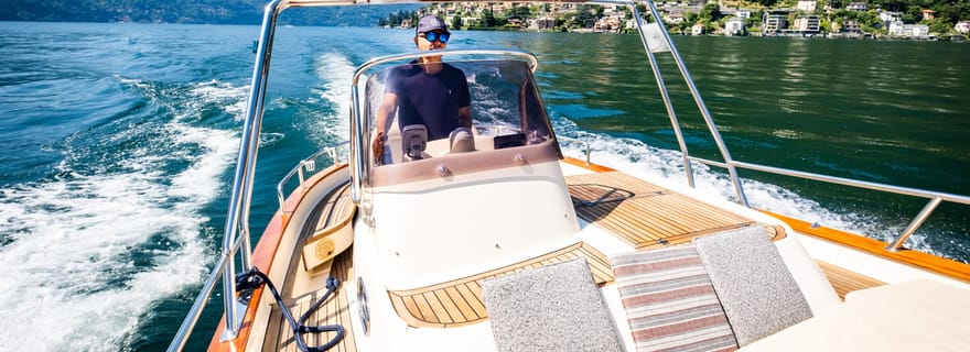 Lac de Côme : Visite privée en bateau rapide de Villas & Gardens