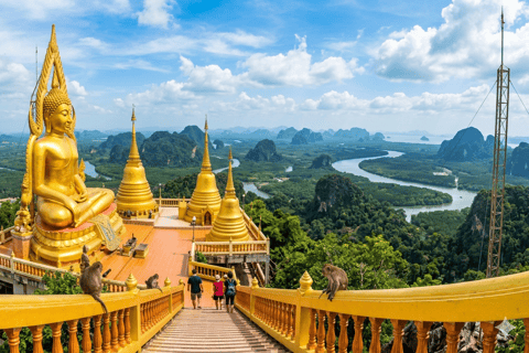 Discover Krabi : Emerald Pool, Hot Spring and Temple Tour
