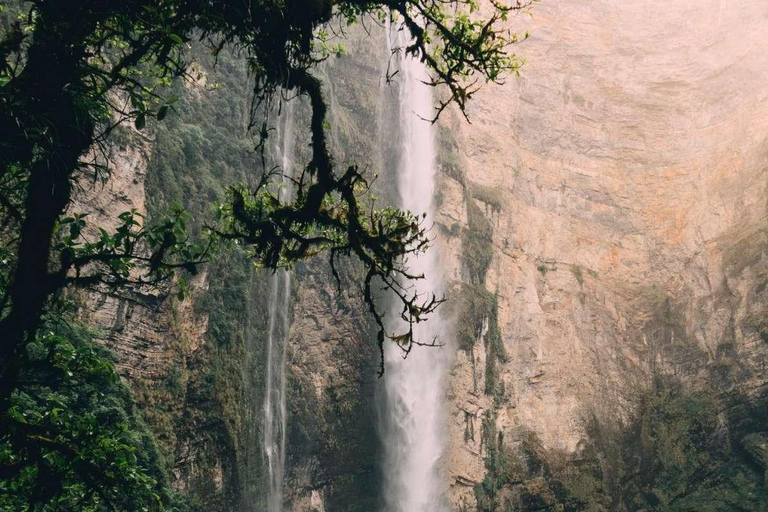 From Chachapoyas: Gocta Waterfall Hike with Lunch & Transfer