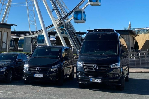 Privé transfer van of naar Helsinki luchthaven