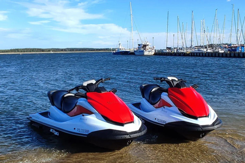 Gdańsk: Jet Ski Rental with Motława River and Gulf Access