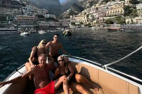From Sorrento: Amalfi Coast Private Boat Tour with Skipper