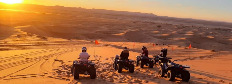 Safari à Merzouga : Quad et surf des sables