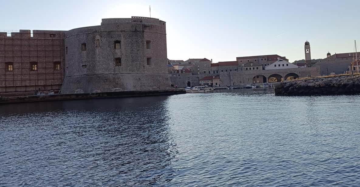 Glassboat panorama around Old Town & big caves in Dubrovnik — a boat tour from Dubrovnik, Croatia