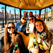 Gdansk: Top Unlimited Beer & Highlights Tour by Golf Buggy