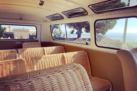 French Riviera "Boho 4 hours Tour" with a vintage French Bus Sightseeing Tour in classic French Bus
