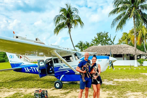 Cancun: Privat flyg till HolboxCancun: Privat flyg till Holbox 1-5 pax