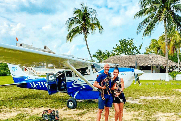 Cancun: Privat flyg till HolboxCancun: Privat flyg till Holbox 1-5 pax