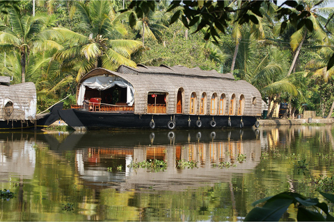 Desde Cochin: 2 Días de Crucero en Barco de Alleppey con Traslados