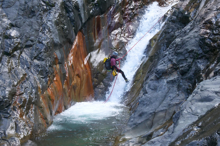Reunion: Canyoning from Bras Rouge to Cilaos - Fun, Aquatic & Geological Cilaos Bras Rouge Full Canyoning - Fun, Technical & Aquatic