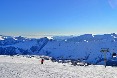 From Tbilisi: Winter Adventure at Gudauri Ski Resort