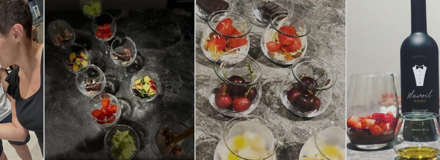 Accorder l'huile d'olive en Crète