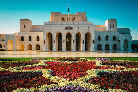 Muscat: Full-day Tour with Sunset Dhow Cruise & Local Lunch Full-Day Tour with German French Guide,Dhow Cruise and Lunch