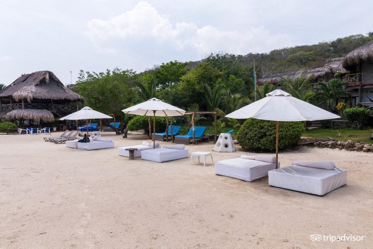 Cartagena: dagpas met volledige toegang tot Aura Barú Beach HotelBARÚ: ONTSNAPPINGEN DAG