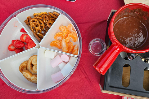 Interlaken: Chocolade Fondue Float