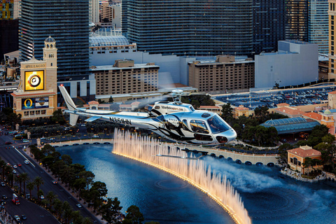 Las Vegas Night Strip Helicopter Flight including transport