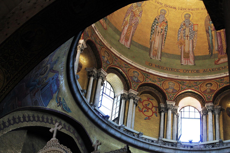 Wandelen door Jeruzalem in het RussischBustour met gids in het Russisch