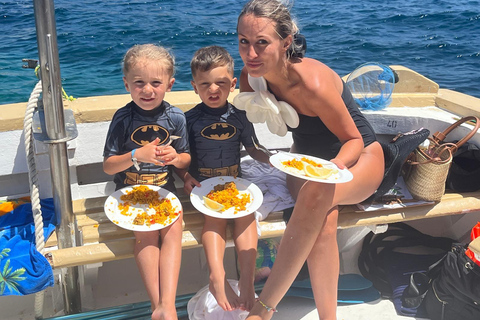 San Antonio: Boottocht voor gezinnen naar Conillera eiland