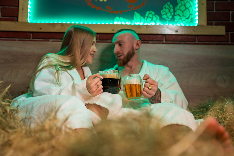 Praag: Beer Spa Experience met onbeperkt bier en saunaBeer Spa Experience - kamer voor maximaal 4 personen