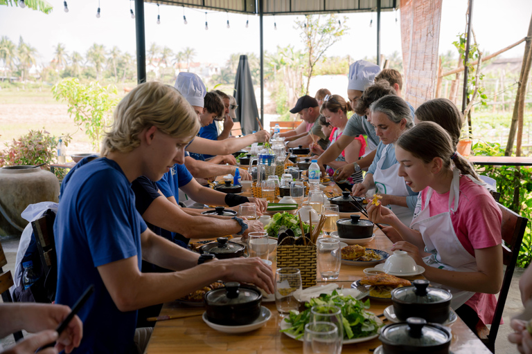 Hoi An Wiejska jazda na rowerze i gotowanie w gospodarstwie ekologicznym