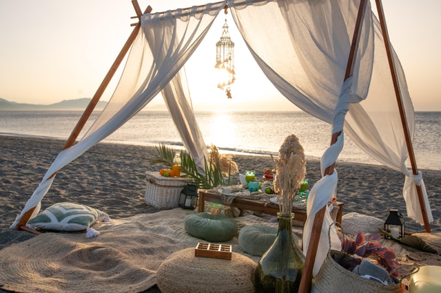 Marbella: Styled Outdoor Picnic with Tapas.