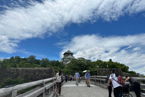 Osaka: Un tour guidato a piedi privato di 5 luoghi da vedere assolutamente