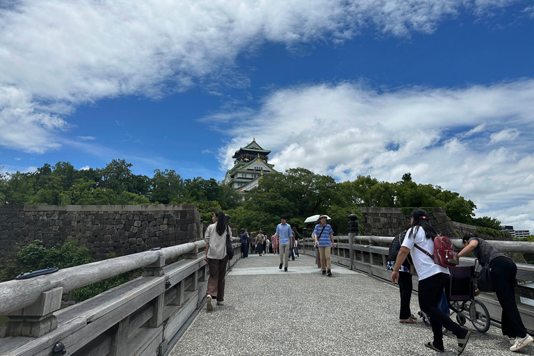 Osaka: Un tour a pie guiado privado por 5 lugares de visita obligada