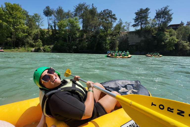Antalya: Canyoning & Kayaking Adventure Tour w/ River Lunch Kayaking Adventure with Transfer and River Lunch