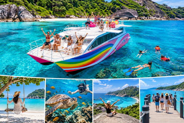 KhaoLak: Similan Islands Lazy Morning Snorkeling Catamaran